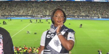 Tems cheers on San Diego FC in home debut against St. Louis CITY SC