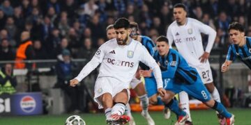 Champions League: Aston Villa smash Club Brugge to take big advantage to Villa Park