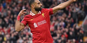 I didn’t think about it – Mohammed Salah on equaling Aguero’s 184 Premier League goals