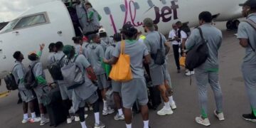 Super Eagles depart Kigali for Uyo after victory over Rwanda