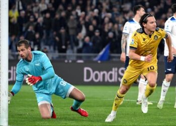 Lazio’s UCL aspirations dented after draw with Udinese