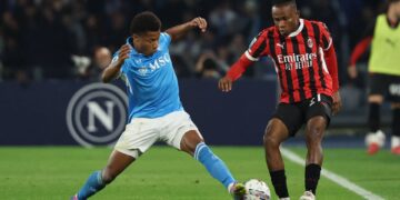 Chukwueze delivers quiet cameo as Milan lose to title-chasing Napoli