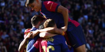 La Liga: Barcelona seize top spot, Betis win Seville derby