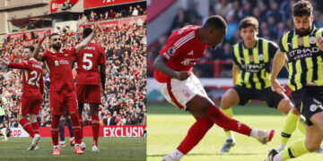 Premier League Roundup: Aina’s Forest stun Guardiola’s City, Salah pushes Liverpool closer to title