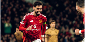 Europa League: Fernandes hat-trick downs Sociedad to send Man Utd into quarterfinals