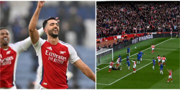 Premier League: Arsenal keep faint title hopes alive with easy win over toothless Chelsea