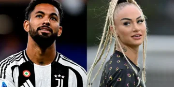 Football power couple: Luiz linked with EPL return, leaving Alisha Lehman in Turin