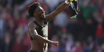 Aina reacts to Forest’s shock win over City on Snapchat