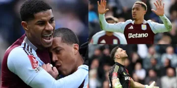 FA CUP: Marcus Rashford double sends Aston Villa into semifinals