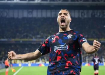 Europa League: Cyriel Dessers leads Rangers to first leg success over Fenerbahce