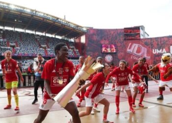Christy Ucheibe wins fifth Taça da Liga title with Benfica Feminino