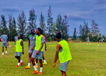 Eric Chelle holds first Super Eagles training session as Al Hassan Yusuf arrives camp