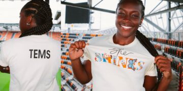 Super Falcons star, Alozie names Tems as a major inspiration