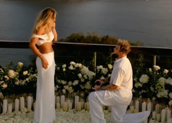 Jake Paul engaged to speedskating champion Jutta Leerdam in romantic proposal