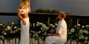 Jake Paul engaged to speedskating champion Jutta Leerdam in romantic proposal