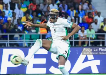 Frustrated Osimhen storms off after Nigeria’s 1-1 draw with Zimbabwe