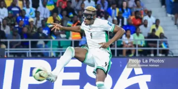 Frustrated Osimhen storms off after Nigeria’s 1-1 draw with Zimbabwe