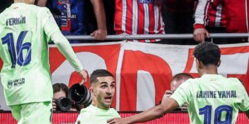 Copa Del Rey: Barcelona set up El Classico final after slim win over Atletico Madrid