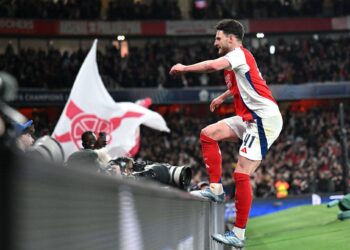 Declan Rice shines as Arsenal humiliate Real Madrid to take pole position en route to semi-finals