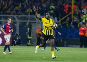 Barcelona survives Serhou Guirassy’s onslaught to progress into Champions League semis