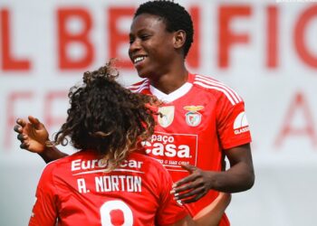 Uchiebe on scoresheet in Benfica Femenino draw
