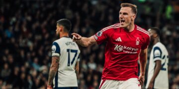 Nottingham Forest resumes Champions League chase with win over Tottenham