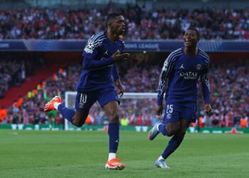 PSG clinch narrow win in North London to take first leg advantage over Arsenal