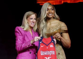 Kiki Iriafen shines at WNBA draft in Nigerian-inspired fit