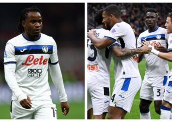 Lookman’s Atalanta cement UCL place with huge win over Chukwueze’s Milan