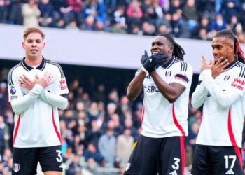 Iwobi captures Bassey giving jollof rice to Smith Rowe