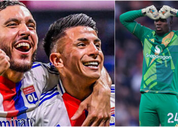 Lyon 2-2 Manchester United: Cherki makes Onana pay after double blunder