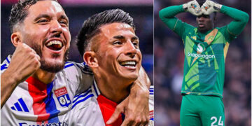 Lyon 2-2 Manchester United: Cherki makes Onana pay after double blunder