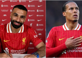 Double Joy! Mohamed Salah signs new Liverpool contract with Van Dijk set to follow