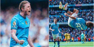 De Bruyne inspires sweet comeback as Man City punish Eagles