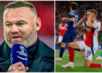 UCL: Wayne Rooney blames 3 Arsenal players for PSG defeat