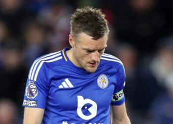 Vardy apologises to fans after Leicester’s relegation