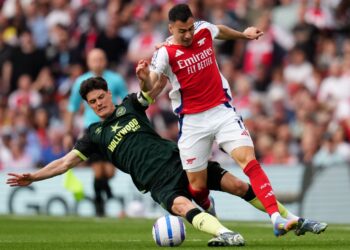 Arsenal 1-1 Brentford: Gunners drop points again to push Liverpool closer to title