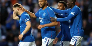 Dessers double fires Rangers to comeback victory over Dundee United