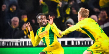 Moses Simon’s stunner nominated for Ligue 1 Goal Of the the Season