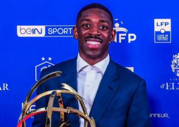 Ousmane Dembele wins Ligue 1 Player of the Year
