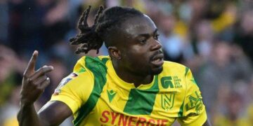 Moses Simon set landmark record on his 200th Ligue 1 appearance