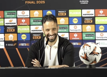 He wants my job! – Amorim pokes fun at Manchester United midfielder ahead of Europa League final