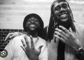 Iwobi links up with Davido at private album listening party