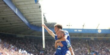 Everton celebrate Goodison farewell, West Ham slip, Vardy’s farewell goal lifts Leicester