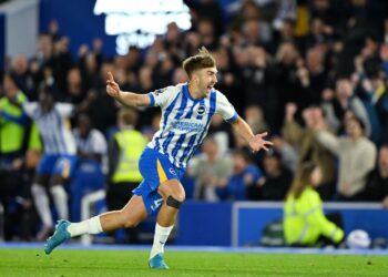 Brighton stuns Liverpool with late comeback in five-goal thriller