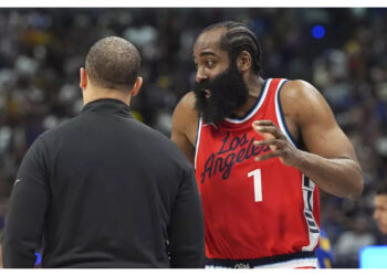 Harden chokes again as Nuggets defeat Clippers in Game 7