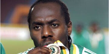 Wilson Oruma is an Olympic Gold medalist with Nigeria | IMAGO