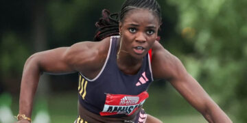 Tobi Amusan returns to form with stunning performance at Rabat Diamond League