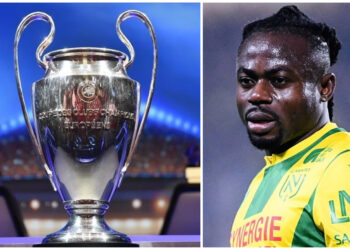 PSG vs Inter: Super Eagles star Moses Simon predicts winner of UCL final