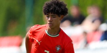 Cristiano Jr. scores first goals for Portugal U15 in stunning full debut